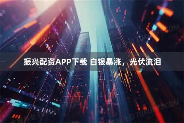 振兴配资APP下载 白银暴涨，光伏流泪